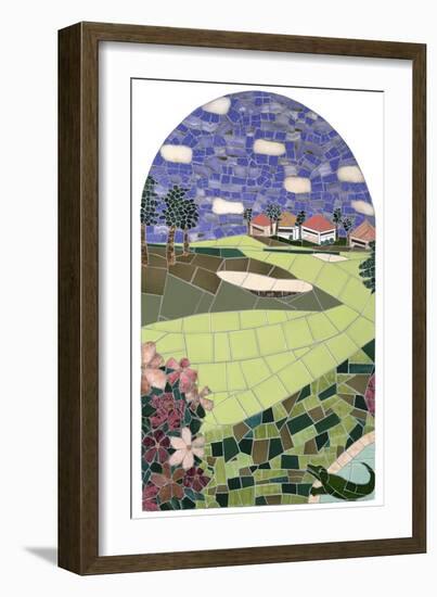 Florida Golf Community-Jonathan Mandell-Framed Giclee Print