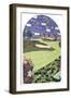 Florida Golf Community-Jonathan Mandell-Framed Giclee Print