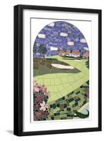 Florida Golf Community-Jonathan Mandell-Framed Giclee Print