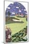 Florida Golf Community-Jonathan Mandell-Mounted Giclee Print