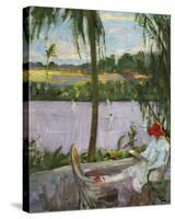 Florida in Winter-Sir John Lavery-Stretched Canvas