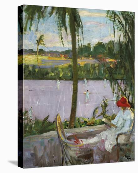 Florida in Winter-Sir John Lavery-Stretched Canvas