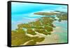 Florida Keys Aerial View-Zechal-Framed Stretched Canvas