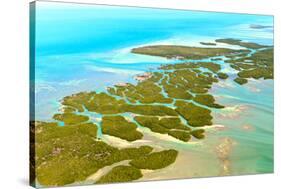 Florida Keys Aerial View-Zechal-Stretched Canvas