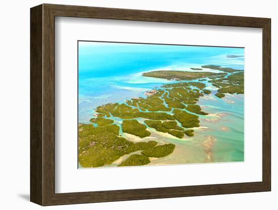 Florida Keys Aerial View-Zechal-Framed Photographic Print