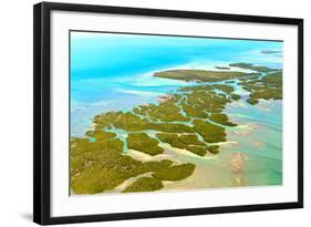 Florida Keys Aerial View-Zechal-Framed Photographic Print