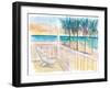 Florida Keys Sunset Tranquility-M. Bleichner-Framed Art Print