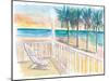 Florida Keys Sunset Tranquility-M. Bleichner-Mounted Art Print