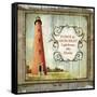 Florida Lighthouse VIII-Beth Anne Creative-Framed Stretched Canvas