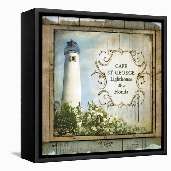 Florida Lighthouse X-Beth Anne Creative-Framed Stretched Canvas
