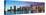 Florida, Miami Skyline at Dusk-John Kellerman-Stretched Canvas