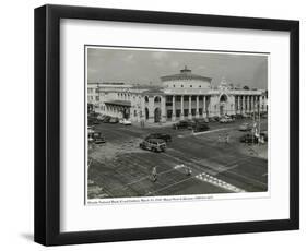 Florida National Bank, Coral Gables, 19 March 1949-null-Framed Photographic Print