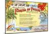 Florida on Parade, Lyrics-null-Mounted Premium Giclee Print