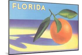 Florida Orange-null-Mounted Art Print