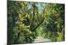 Florida - Overgrown Vegetation Scene-Lantern Press-Mounted Art Print