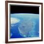 Florida Peninsula Seen From Space Shuttle-null-Framed Photographic Print