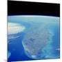 Florida Peninsula Seen From Space Shuttle-null-Mounted Photographic Print