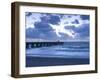 Florida, Pompano Beach, Fishing Pier, Atlantic Ocean, USA-John Coletti-Framed Photographic Print