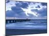 Florida, Pompano Beach, Fishing Pier, Atlantic Ocean, USA-John Coletti-Mounted Photographic Print