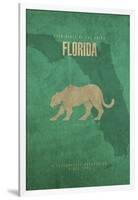 Florida Poster-David Bowman-Framed Giclee Print