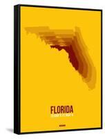 Florida Radiant Map 3-NaxArt-Framed Stretched Canvas