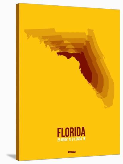 Florida Radiant Map 3-NaxArt-Stretched Canvas