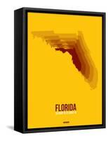 Florida Radiant Map 3-NaxArt-Framed Stretched Canvas