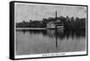 Florida - Riverboat on St. John's River-Lantern Press-Framed Stretched Canvas