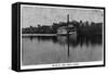 Florida - Riverboat on St. John's River-Lantern Press-Framed Stretched Canvas