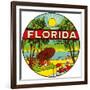 Florida, Riviera of America-null-Framed Art Print