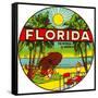 Florida, Riviera of America-null-Framed Stretched Canvas