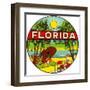 Florida, Riviera of America-null-Framed Art Print