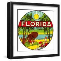 Florida, Riviera of America-null-Framed Art Print