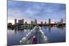 Florida, Saint Petersburg, Skyline, Tampa Bay, Pier, Pinellas County-John Coletti-Mounted Photographic Print