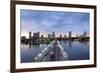 Florida, Saint Petersburg, Skyline, Tampa Bay, Pier, Pinellas County-John Coletti-Framed Photographic Print