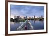 Florida, Saint Petersburg, Skyline, Tampa Bay, Pier, Pinellas County-John Coletti-Framed Photographic Print