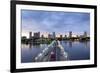 Florida, Saint Petersburg, Skyline, Tampa Bay, Pier, Pinellas County-John Coletti-Framed Photographic Print