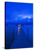 Florida, Sanibel, Private Dock at dawn-Rob Tilley-Stretched Canvas