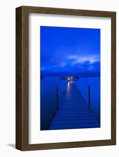 Florida, Sanibel, Private Dock at dawn-Rob Tilley-Framed Photographic Print