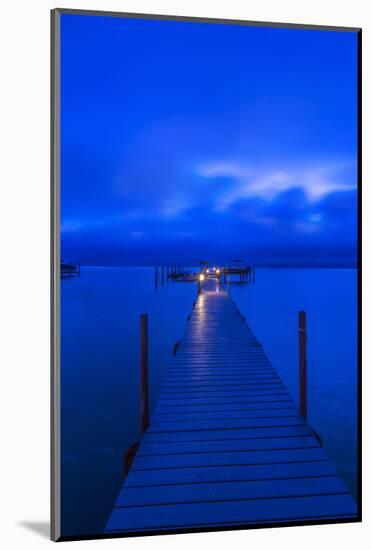 Florida, Sanibel, Private Dock at dawn-Rob Tilley-Mounted Photographic Print