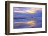 Florida, Sarasota, Crescent Beach, Siesta Key, Sunset over Ocean-Bernard Friel-Framed Photographic Print