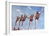 Florida State Cheerleaders, 2002-Joe Heaps Nelson-Framed Giclee Print