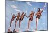 Florida State Cheerleaders, 2002-Joe Heaps Nelson-Mounted Giclee Print