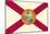 Florida State Flag-Lantern Press-Mounted Art Print