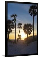 Florida Sunset,  Clearwater Beach, Florida-George Oze-Framed Photographic Print