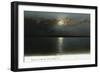 Florida - Sunset Scene on the St. John's River-Lantern Press-Framed Art Print