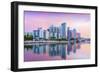 Florida, Tampa, Skyline, Dawn, Hillsborough River-John Coletti-Framed Photographic Print