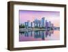 Florida, Tampa, Skyline, Dawn, Hillsborough River-John Coletti-Framed Photographic Print