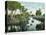 Florida - Thompson's Creek on Tomoka River-Lantern Press-Stretched Canvas