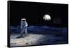 Florida, Titusville, Kennedy Space Center, Apollo 14 command module.-Jim Engelbrecht-Framed Stretched Canvas